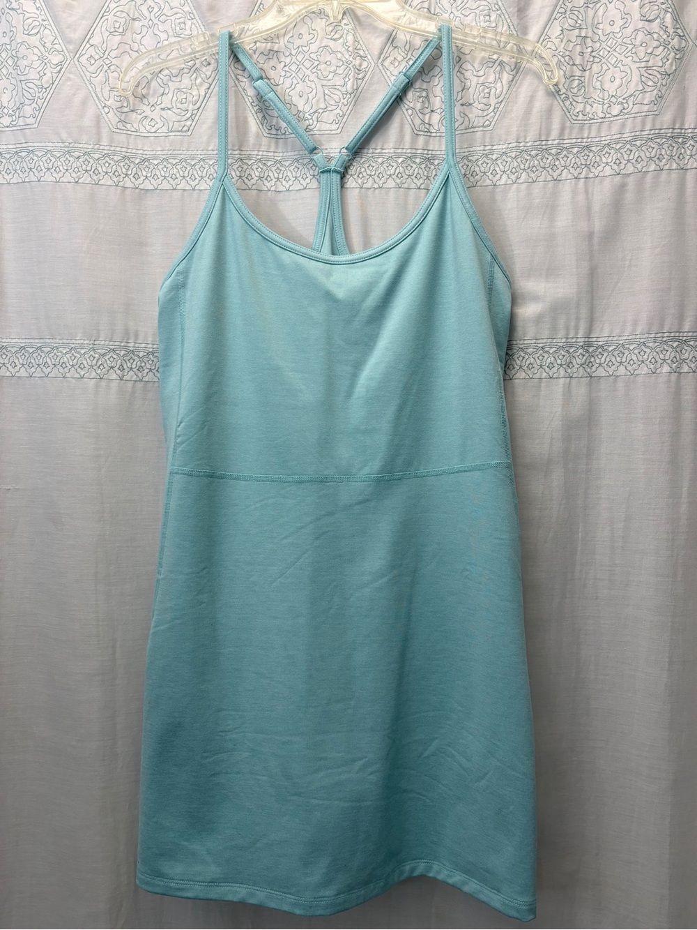 Old Navy Aqua Athletic Dress Racerback Design with Shorts - Size L